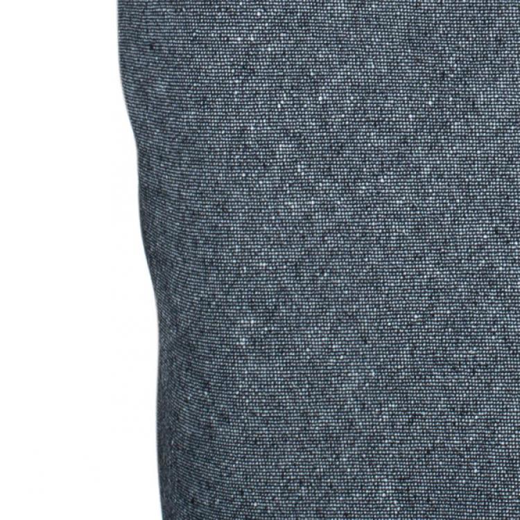 Pre Owned Dior Grey Wool Pencil Skirt M