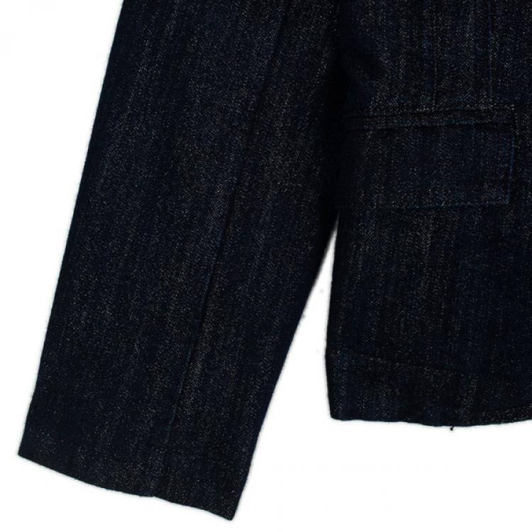 Pre Owned Christian Dior Denim Trouser Suit L