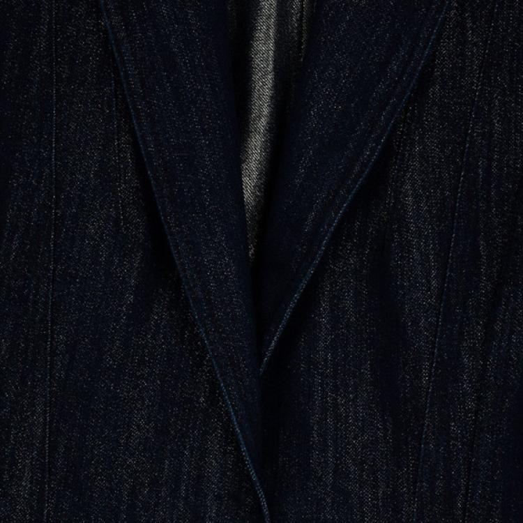 Pre Owned Christian Dior Denim Trouser Suit L