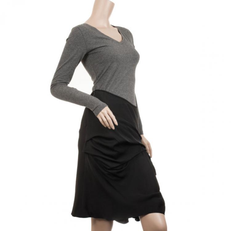 مملوكة مسبقًا Christian Dior Black Ruffled Skirt