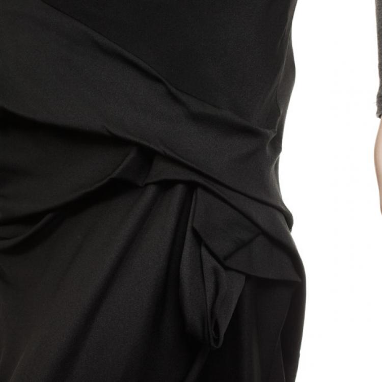 مملوكة مسبقًا Christian Dior Black Ruffled Skirt
