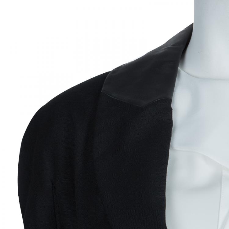 Pre Owned Dior Black Skirt Suit M