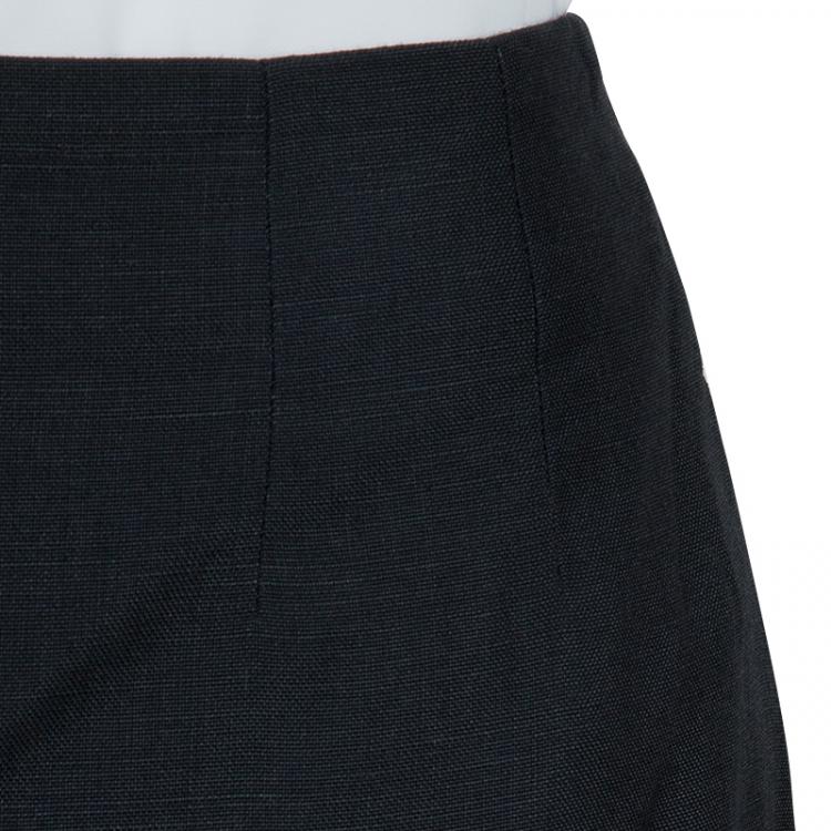 Pre Owned Dior Black Skirt Suit M