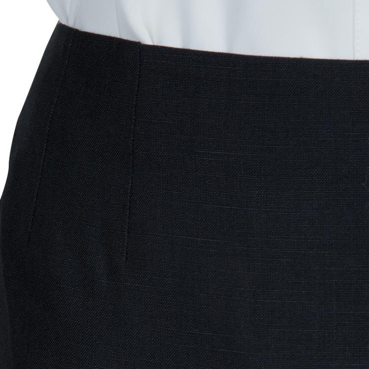 Pre Owned Dior Black Skirt Suit M