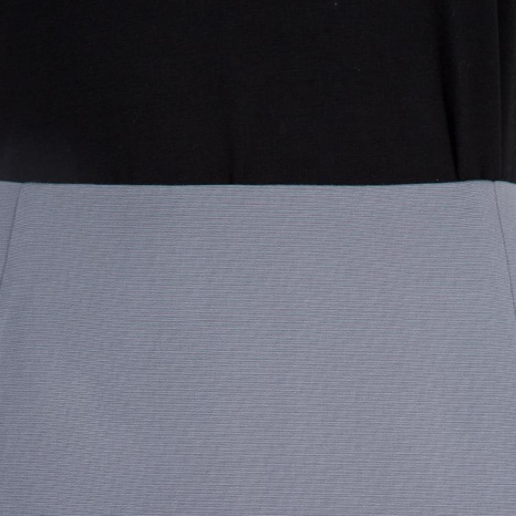 Pre Owned Dior Grey Wool Skirt Suit M