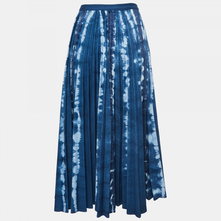 Dior tie 2025 dye skirt