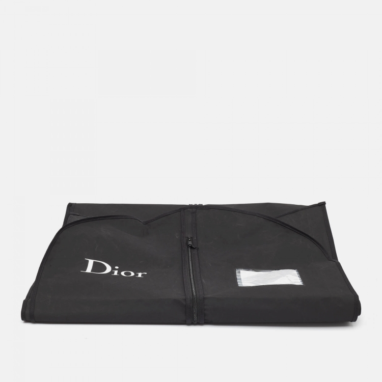 Pre Owned Dior Navy Blue Tie-Dye Printed Cotton Buttoned Midi Skirt S