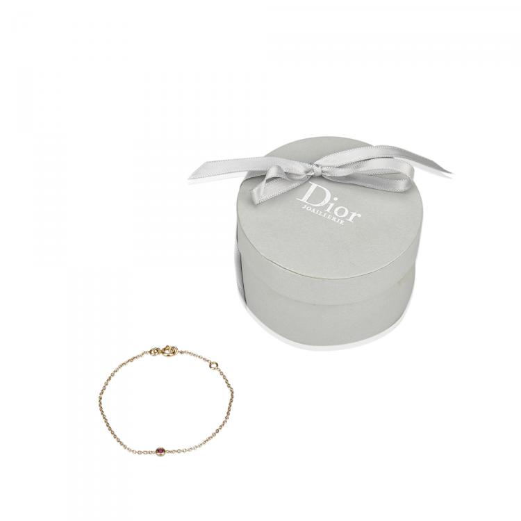 Pre Owned Dior 18K Rose Gold Mimioui Bracelet