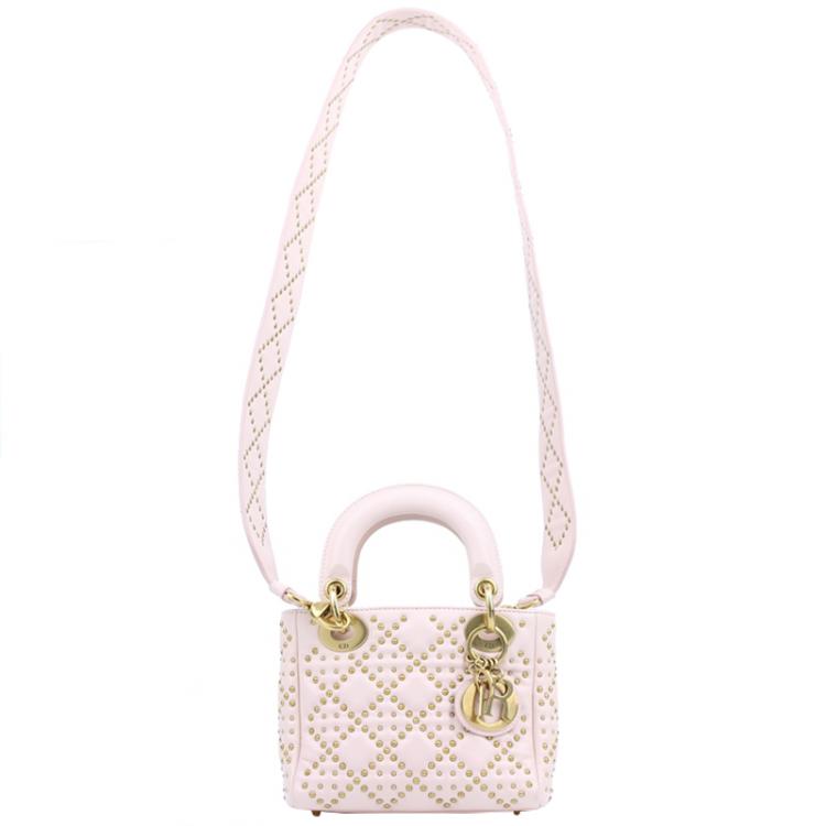 lady dior mini studded bag