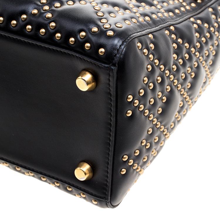 lady dior studded bag