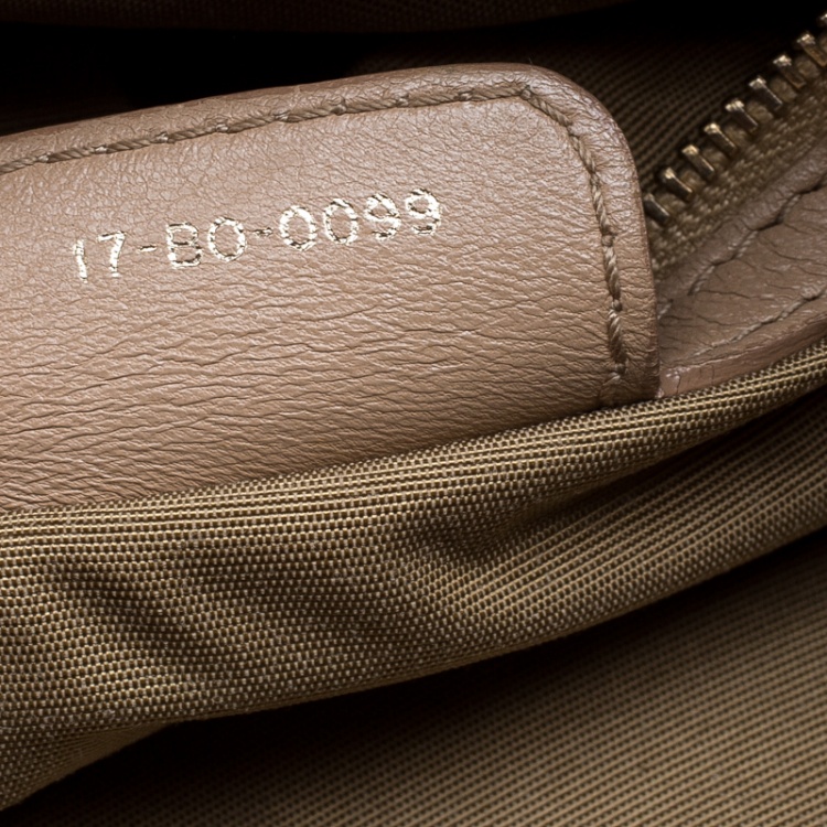 Pre Owned Dior Brown Quilted Cannage Leather Le Trente Hobo