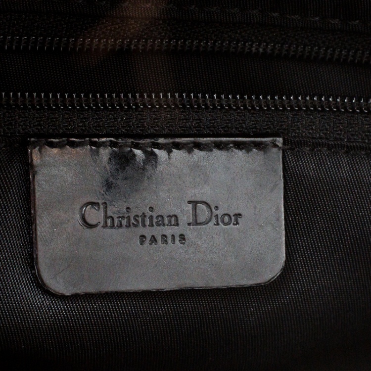 Pre Owned Dior Multicolor Calfhair Saddle Bag