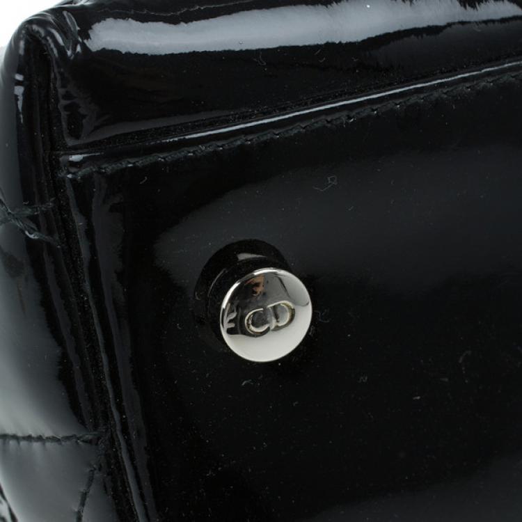 Pre Owned Dior Cannage Leather Granville Tote