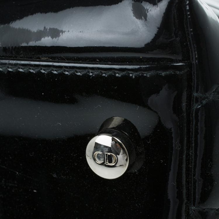 Pre Owned Dior Cannage Leather Granville Tote