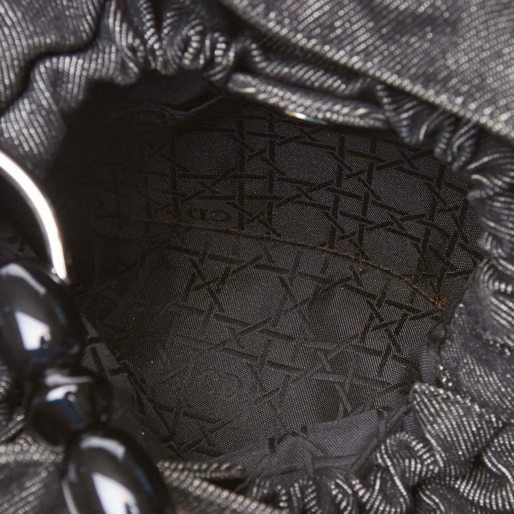 Pre Owned Christian Dior Blue Denim Malice Everyday Bag