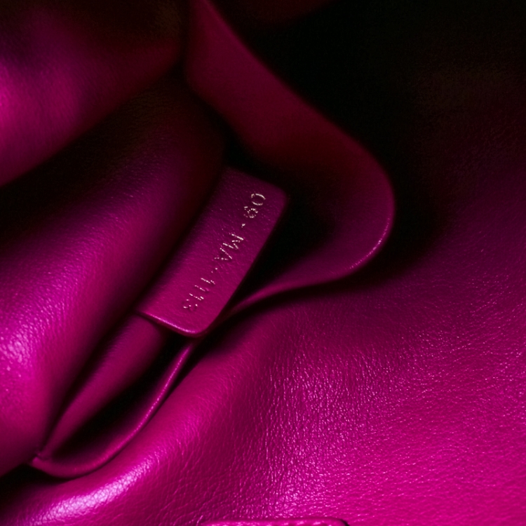 Pre Owned Dior Black Leather Large Diorissimo Shopper Tote