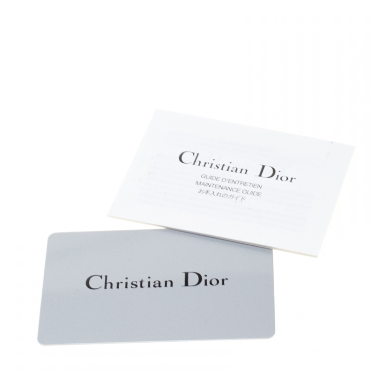 Pre Owned Dior Fuchsia Coated Canvas Medium Panarea Shopper Tote