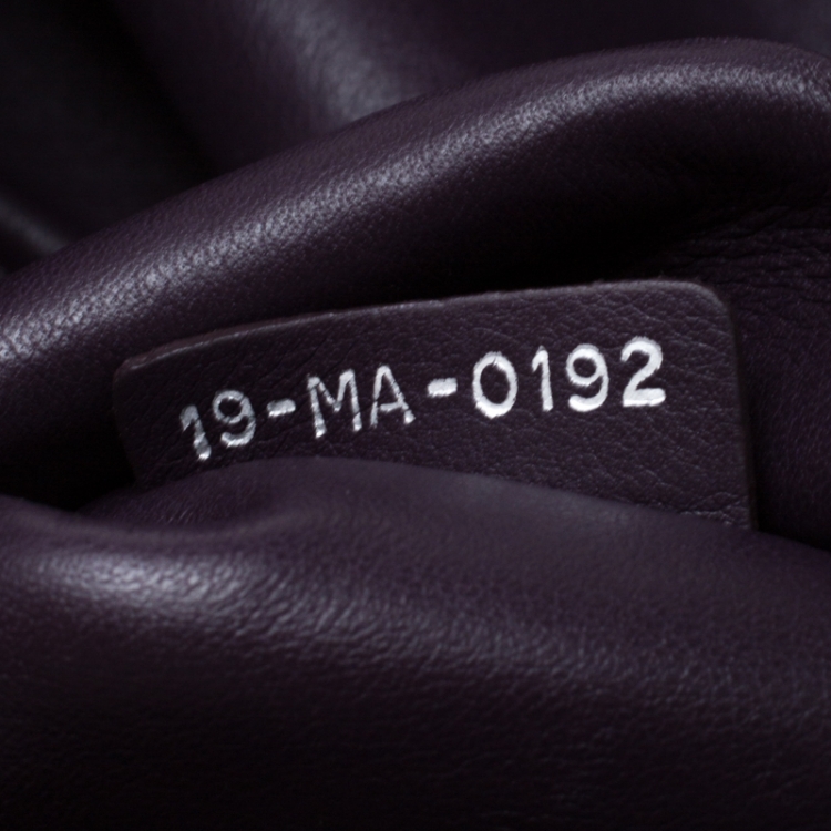 Pre Owned Dior Old Rose Leather Large Diorissimo Shopper Tote