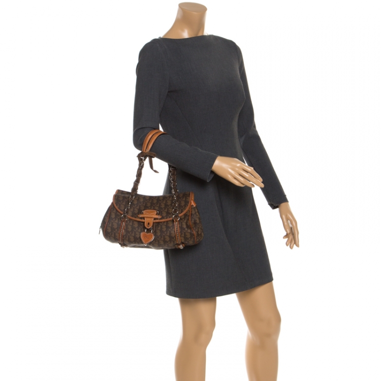 Christian Dior Pochette in Brown Fabric – Fancy Lux