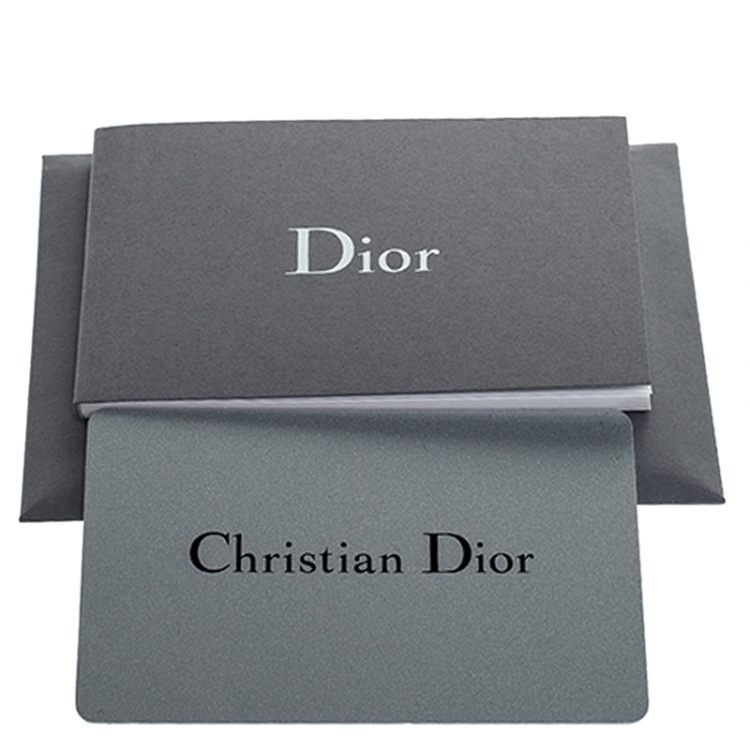 Pre Owned Dior Burgundy Pebbled Leather Mini Diorever Tote