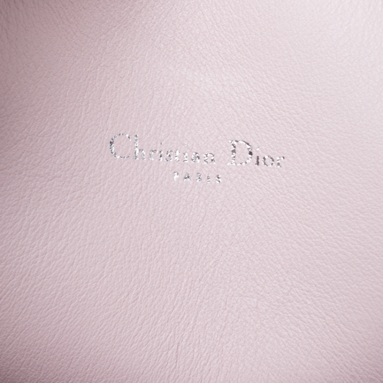 Pre Owned Dior Black Leather Large Dior Addict Shopper Tote