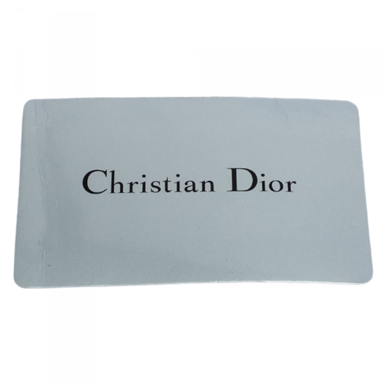 Pre Owned Dior Purple Cannage Quilted Patent Leather Miss Dior Promenade Pouch 