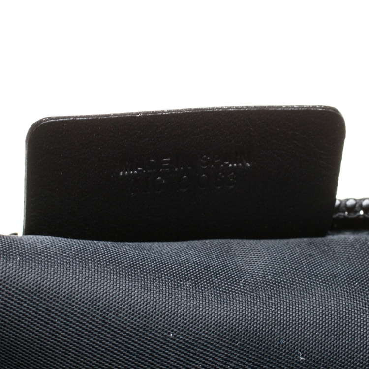 Pre Owned Dior Black Oblique Canvas Mini Satchel