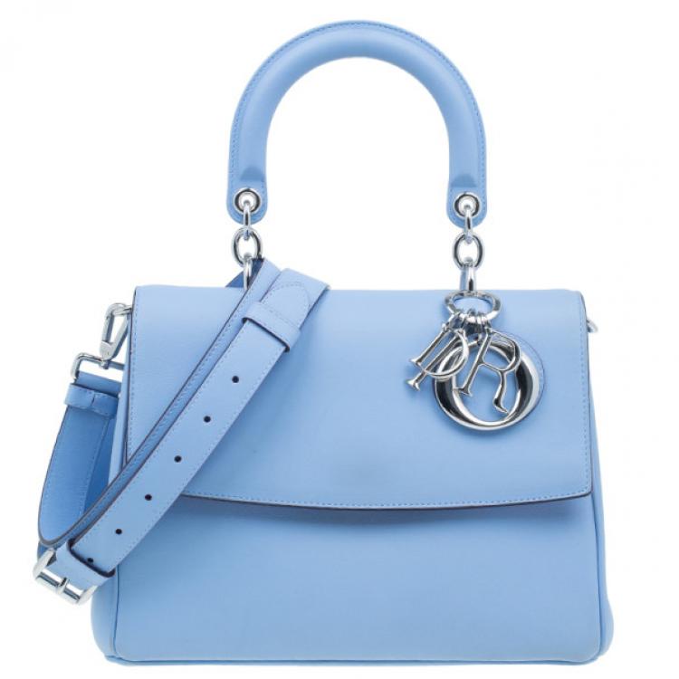 Lady Dior Micro Bag Cloud Blue Cannage Lambskin  DIOR US