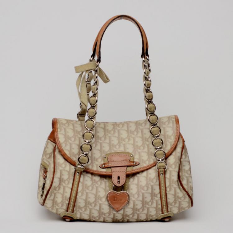 Dior Trotter Monogram Shoulder Bag  purchasegarments