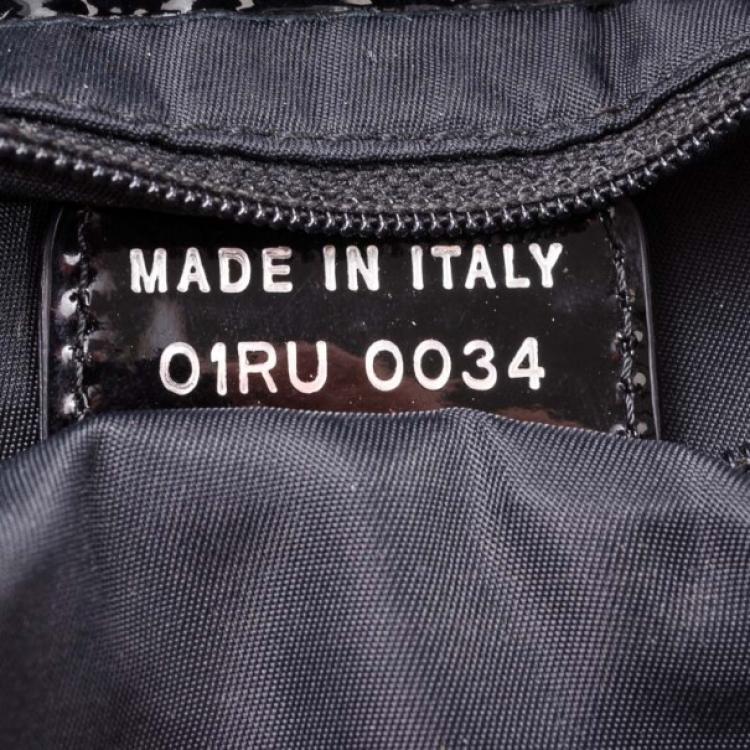 Pre Owned Dior Black Saddle Bag