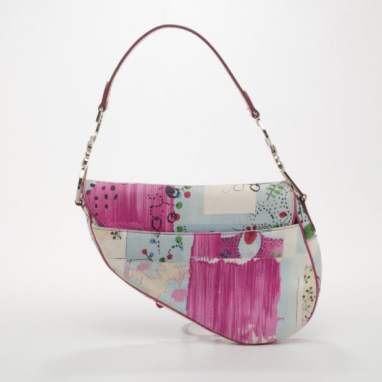 Pre Owned Dior Filth Collection Saddle Bag