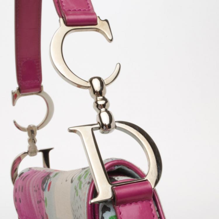 Pre Owned Dior Filth Collection Saddle Bag