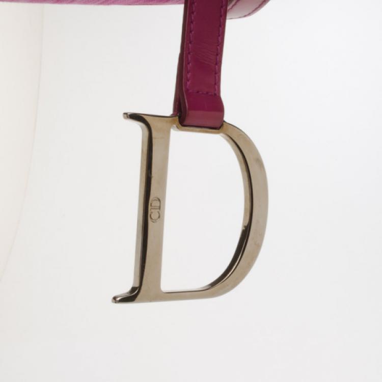 Pre Owned Dior Filth Collection Saddle Bag