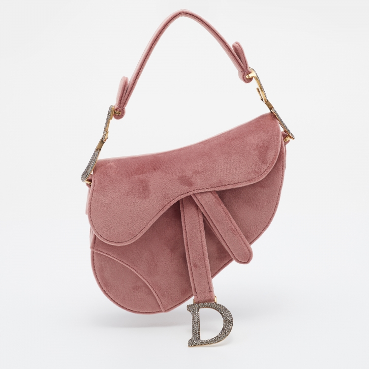 Amazoncojp Christian Dior SADDLE Saddle Bag Embroidery Oblique Shoulder  Handbag Canvas Women Used KhakiGold Hardware  Clothing Shoes  Jewelry