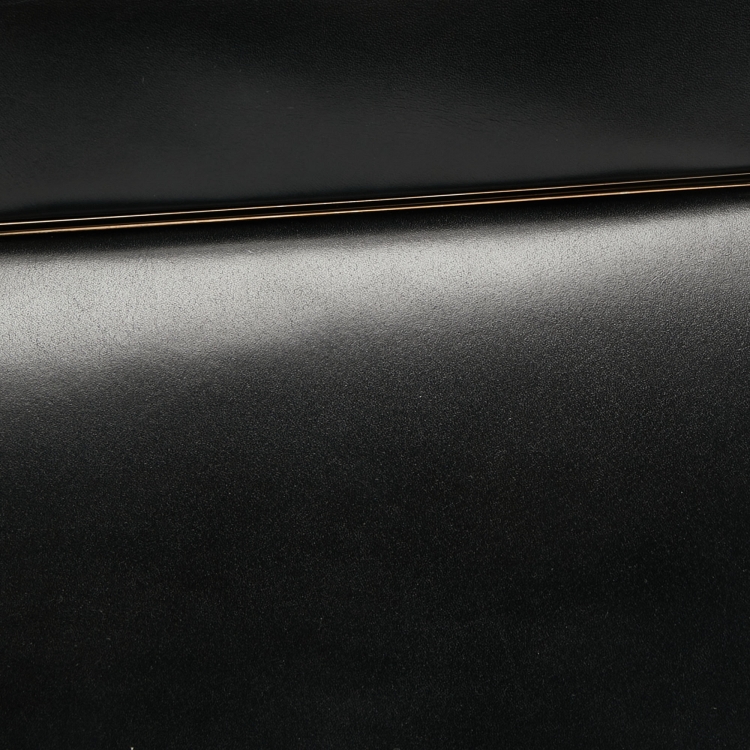 Pre Owned Dior Black Leather Babe Vanity Top Handle Bag