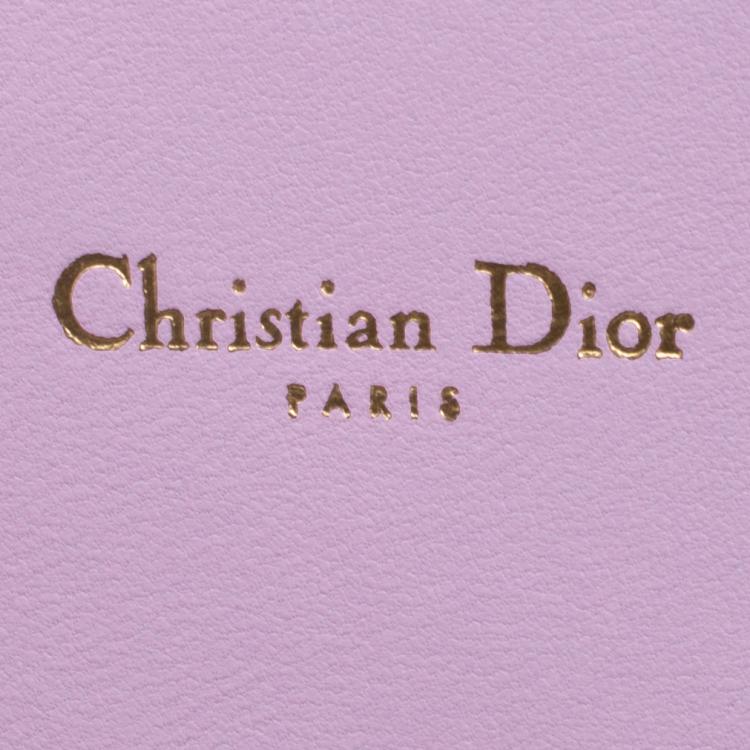 Pre Owned Dior Tri Color Cannage Leather Miss Dior Promenade Pouch