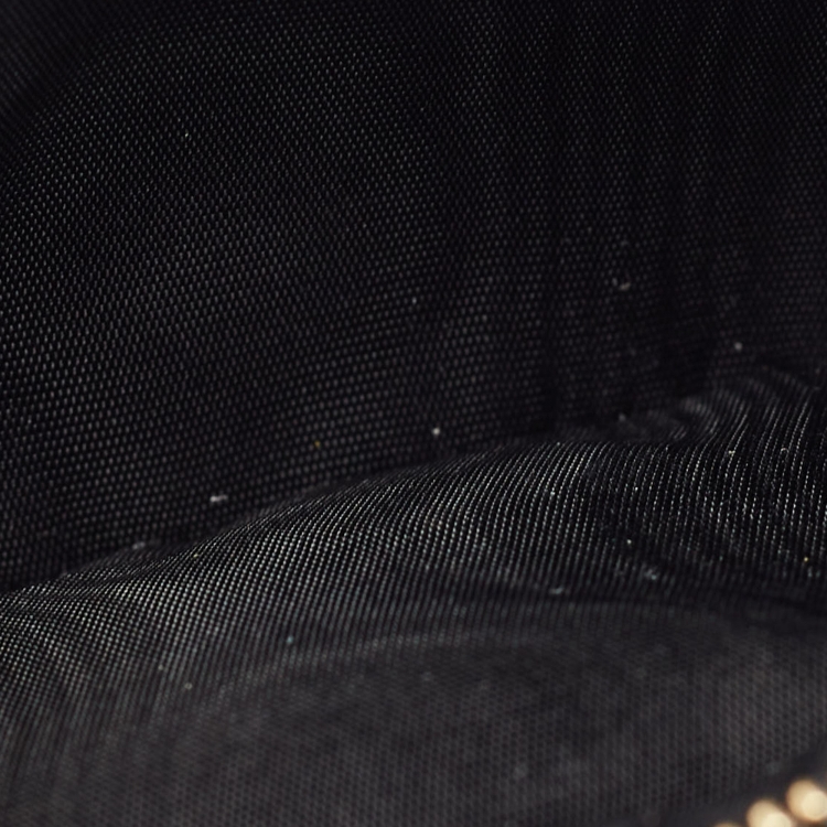 Pre Owned Dior Silver Micro Cannage Patent Leather 2in1 30 Montaigne Pouch Bag