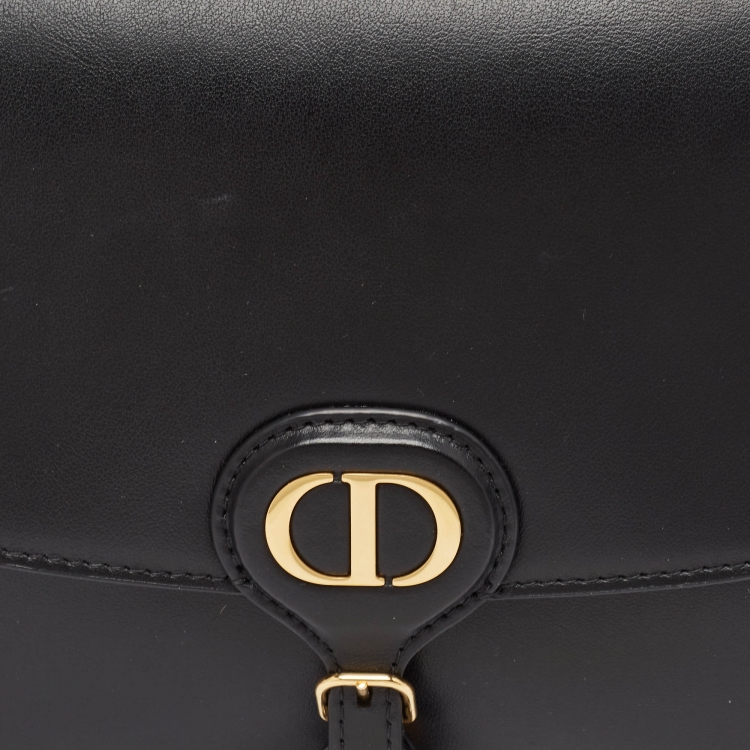Pre Owned Dior Black Leather Bobby Pouch