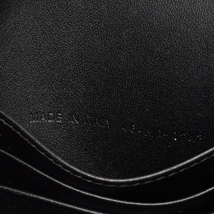 Pre Owned Dior Black Leather Bobby Pouch