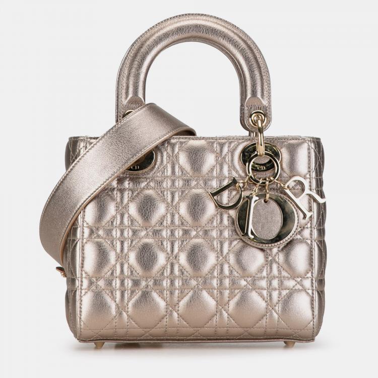 مملوكة مسبقًا Dior Small Lambskin Cannage My ABCDior Lady Dior