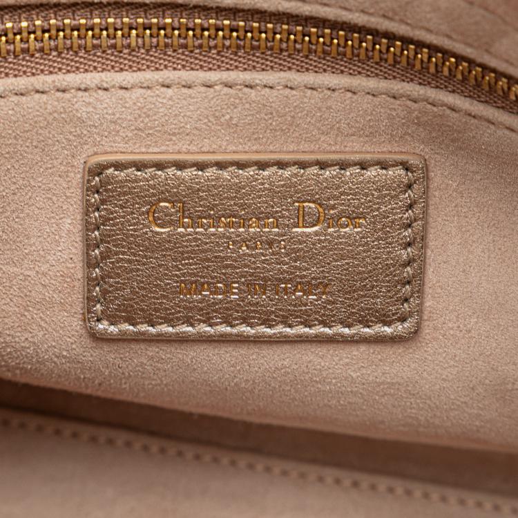 مملوكة مسبقًا Dior Small Lambskin Cannage My ABCDior Lady Dior