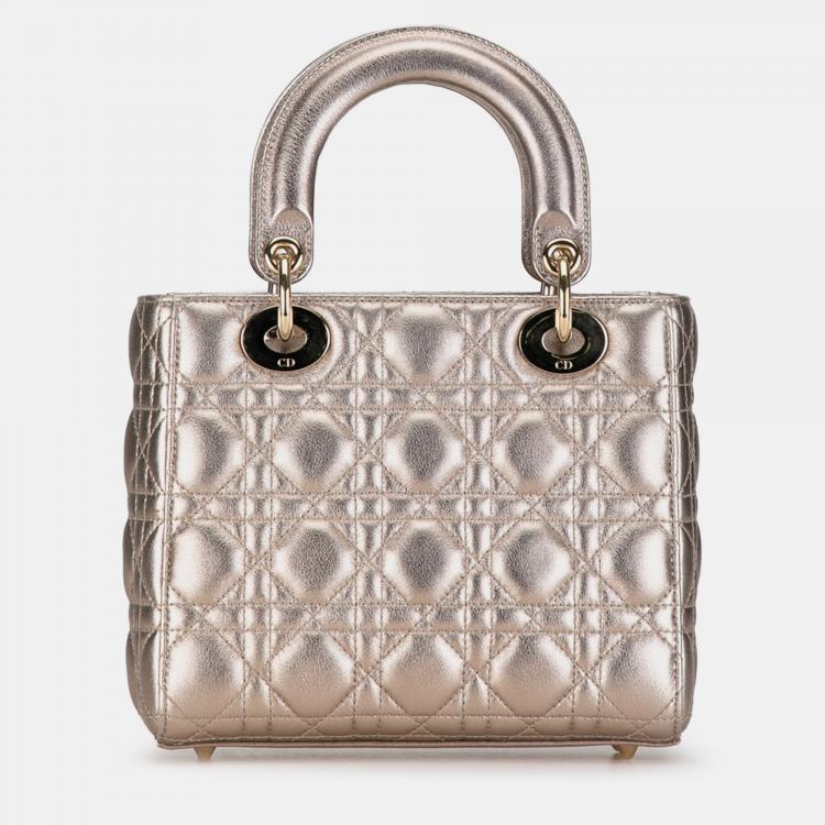 مملوكة مسبقًا Dior Small Lambskin Cannage My ABCDior Lady Dior