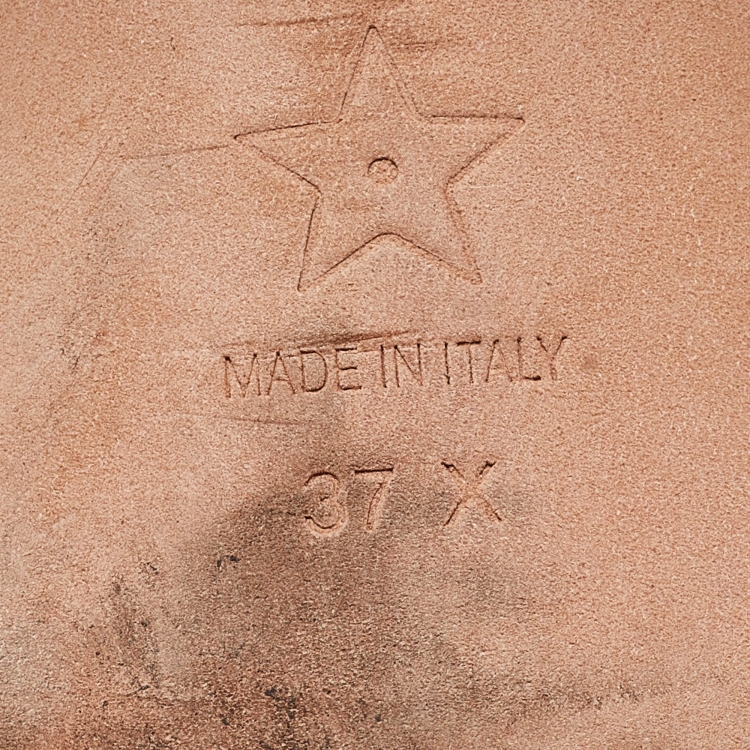 مملوكة مسبقًا Dior Multicolor Canvas Dway Block Heel Slide Sandals Size 37