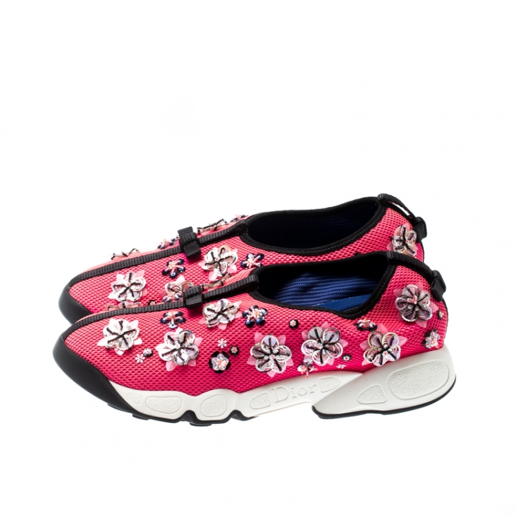 dior floral shoes
