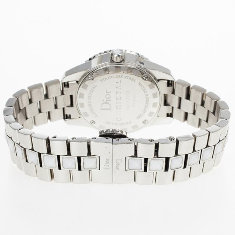 Pre Owned Dior Cristal Collection Womens Wristwatch 28 MM
