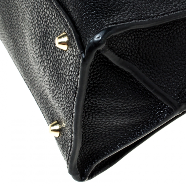 مملوكة مسبقًا DKNY Black Leather Mini Chelsea Crossbody Bag 