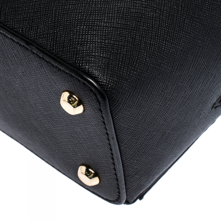 Pre Owned Dkny Black Leather Mini Bryant Backpack 
