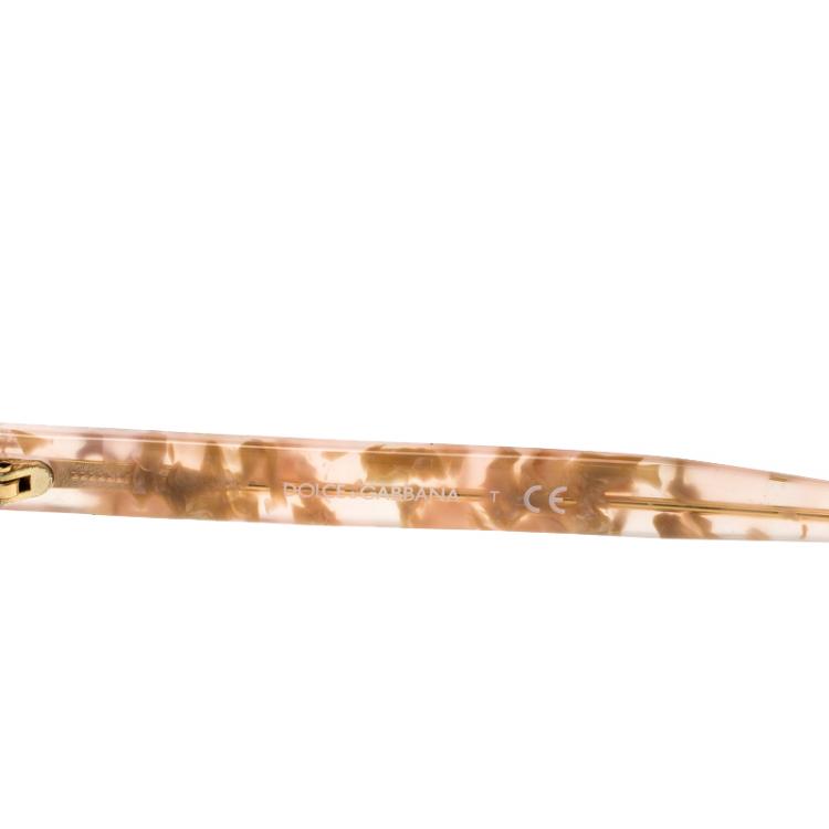 Pre Owned Dolce and Gabbana Powder Marble,Bronze Mirror DG4249 Wayfarer Sunglasses