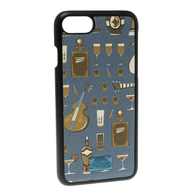 Pre Owned Dolce and Gabbana Jazz Cocktail Iphone 7 Case