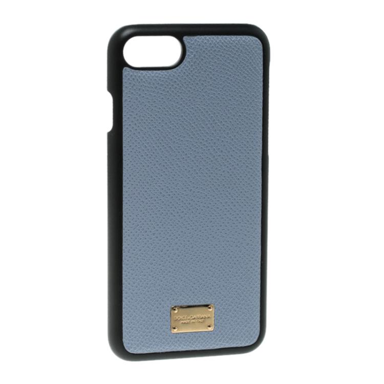 مملوكة مسبقًا Dolce and Gabbana Dauphine Leather Iphone 7 Case